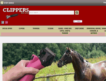 Tablet Screenshot of clipperservices.co.uk